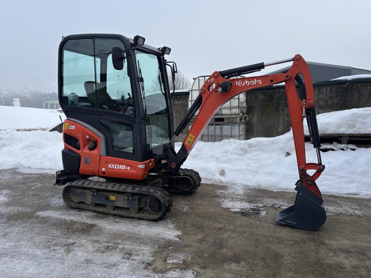 Minibagger Kubota KX018-4 MS01 3