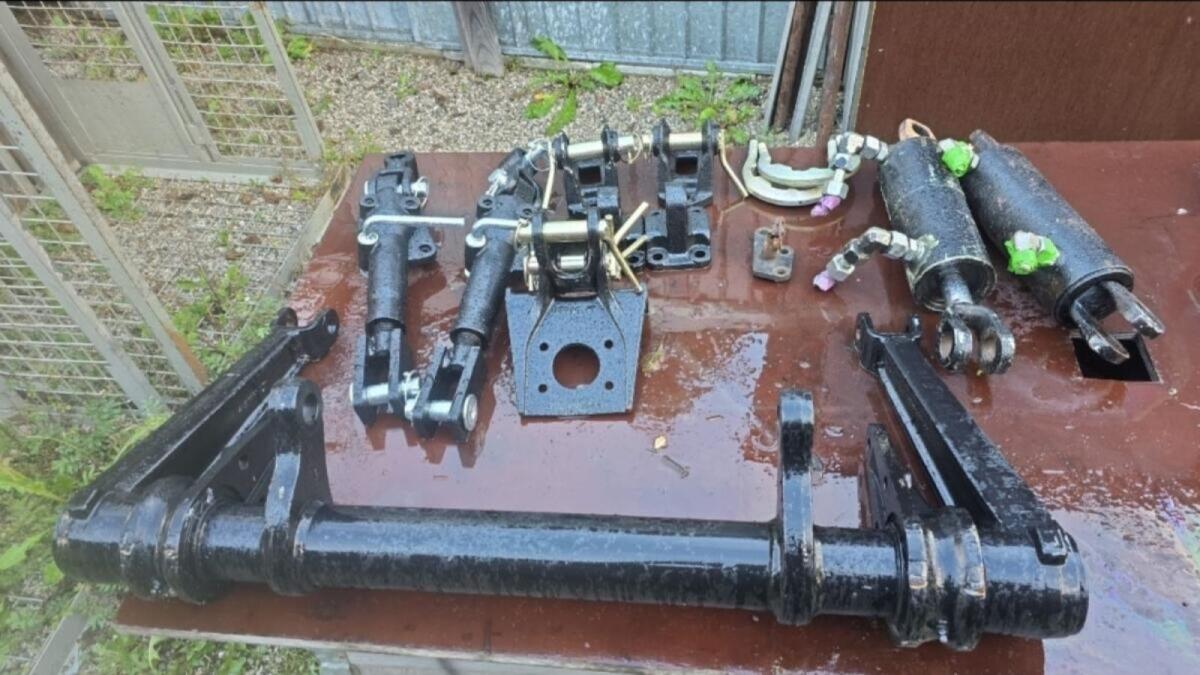 UNIMOG Heckkraftheber 403 406 416 2