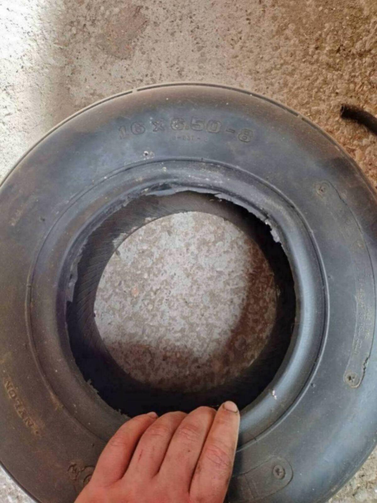 16x6,50-8 Schwaderreifen 2