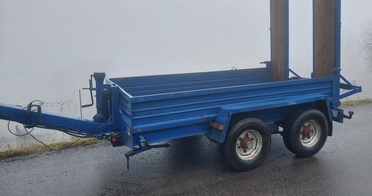 Tandemanhänger Tieflader 2