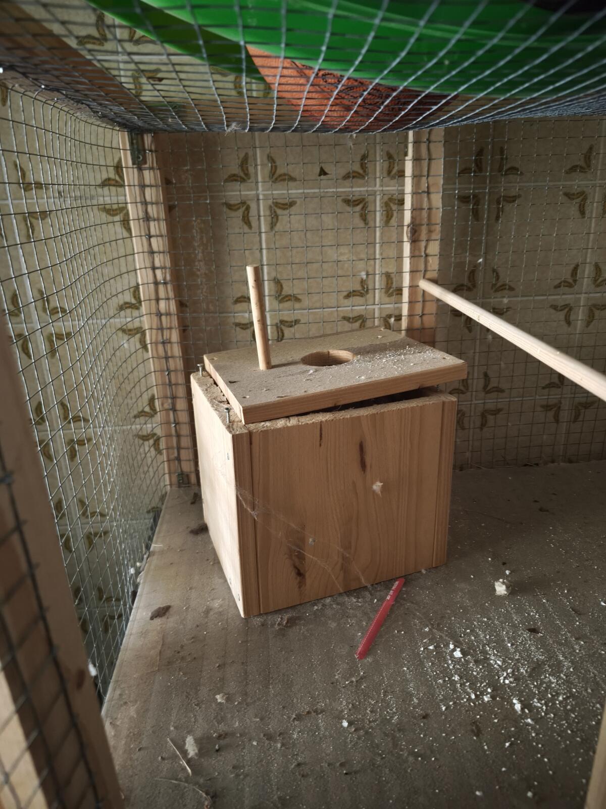 Vogelkäfig abzugeben 2