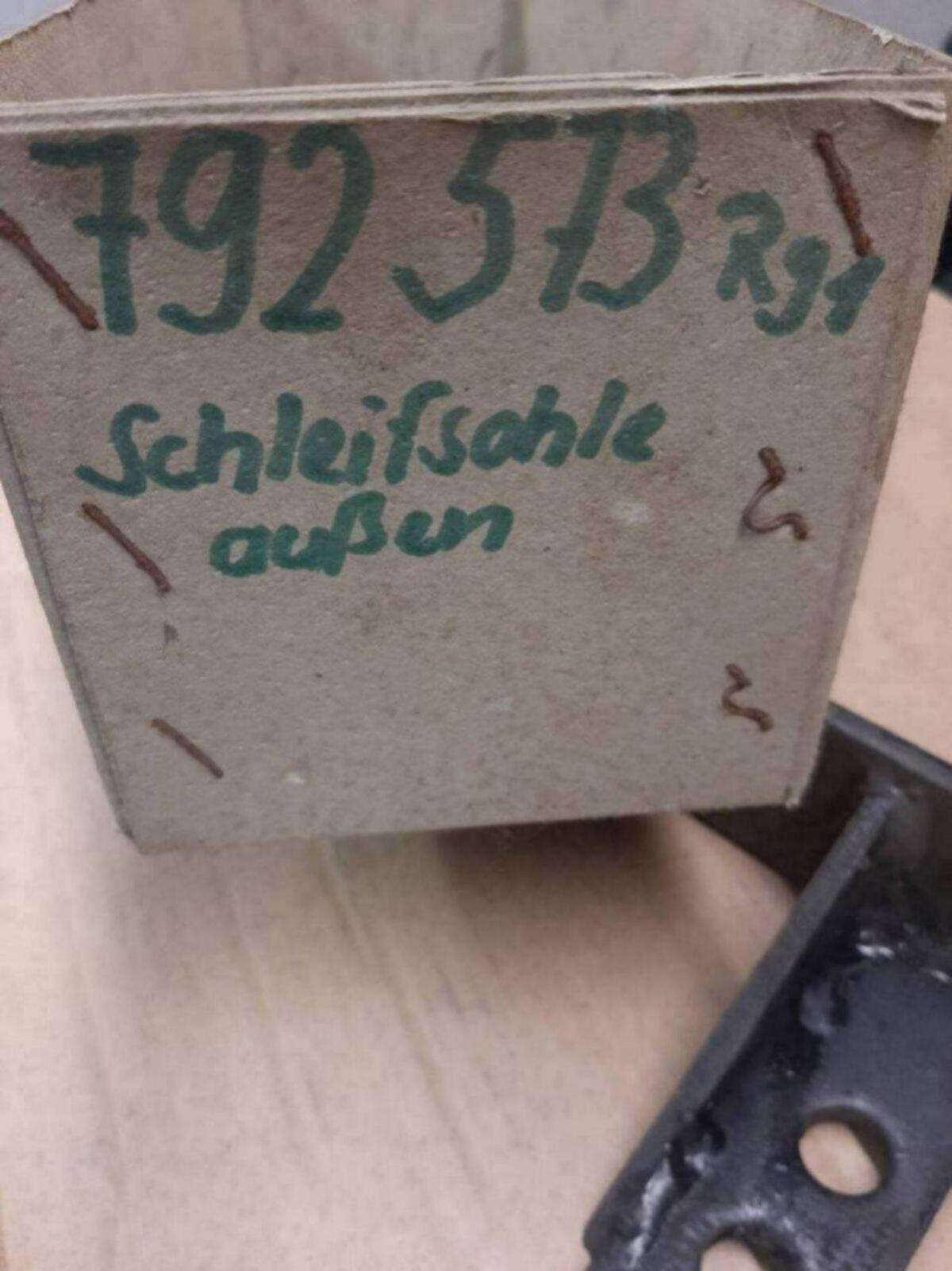 IHC Mähbalken Schleifsohle außen 3