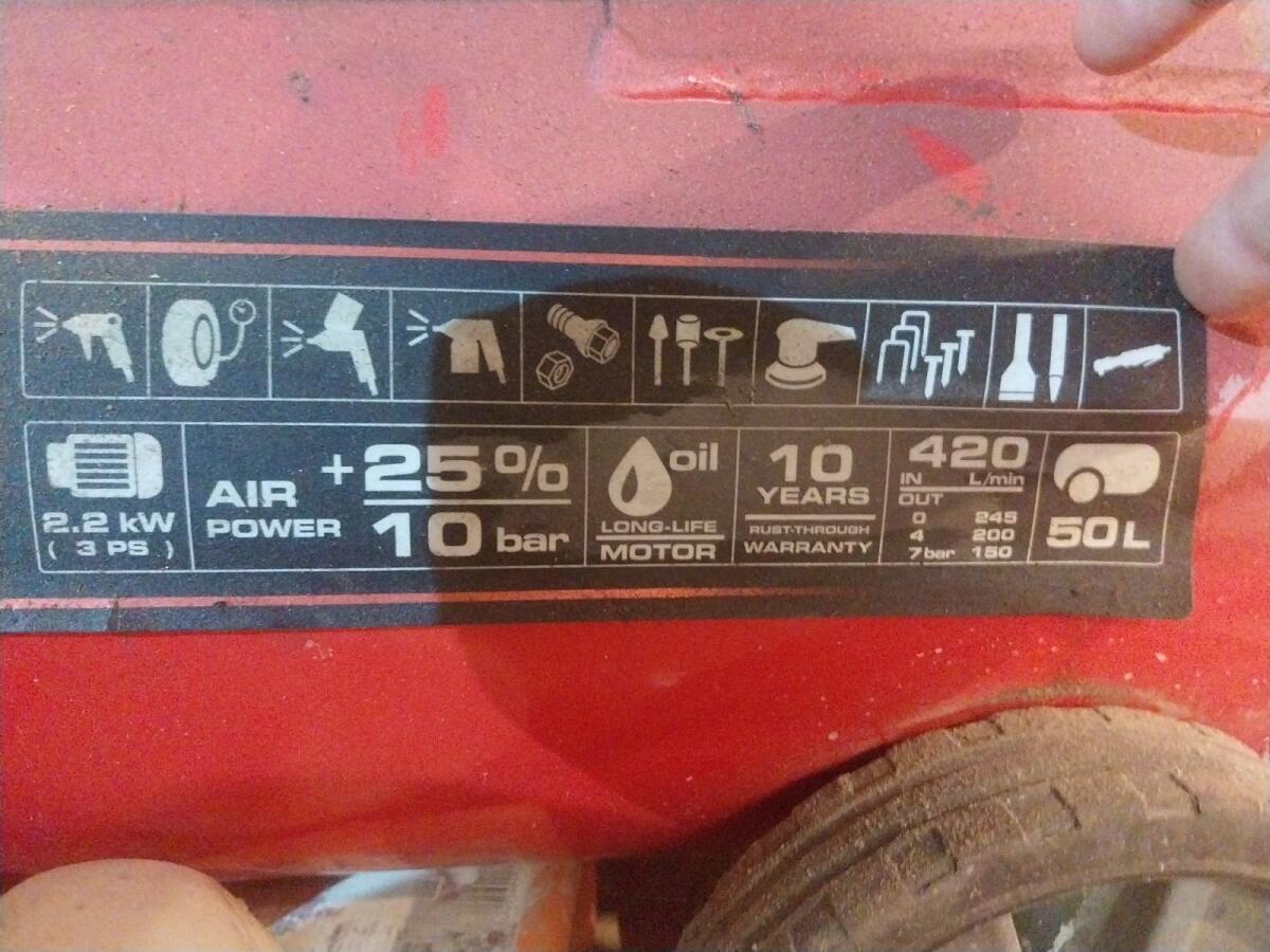 Einhell Kompressor TC-AC 420/50/10 V 2