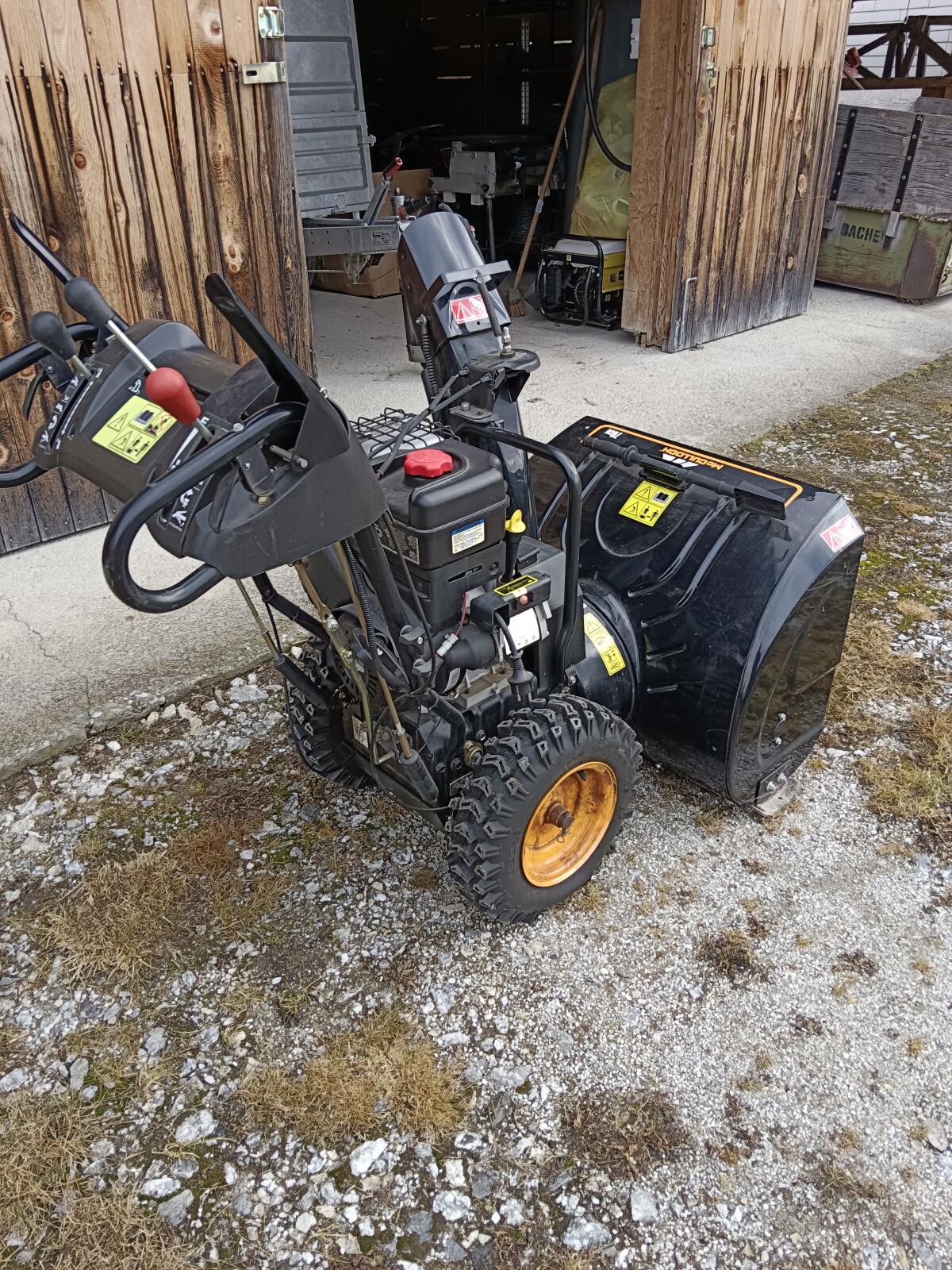 Schneefräse MC Culloch 3