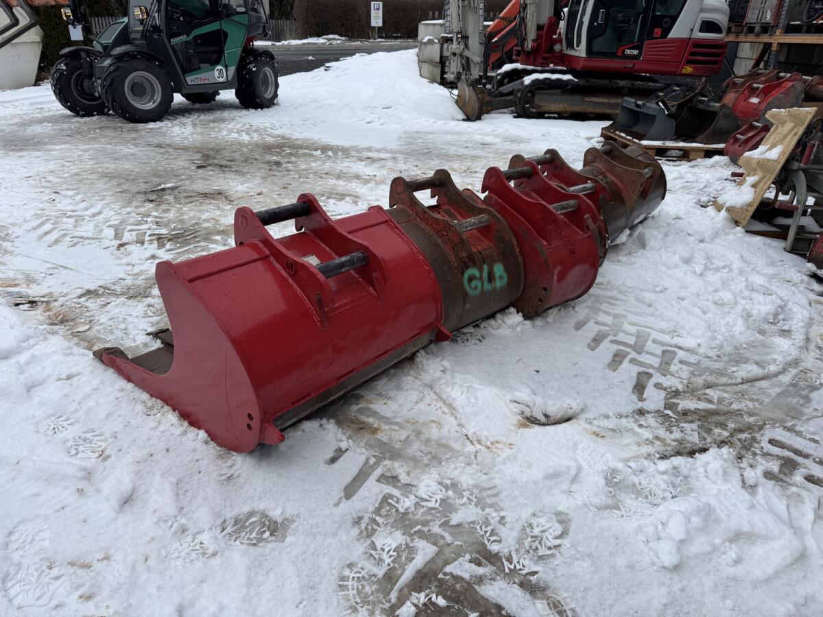 Löffelpaket für 5t Bagger 3