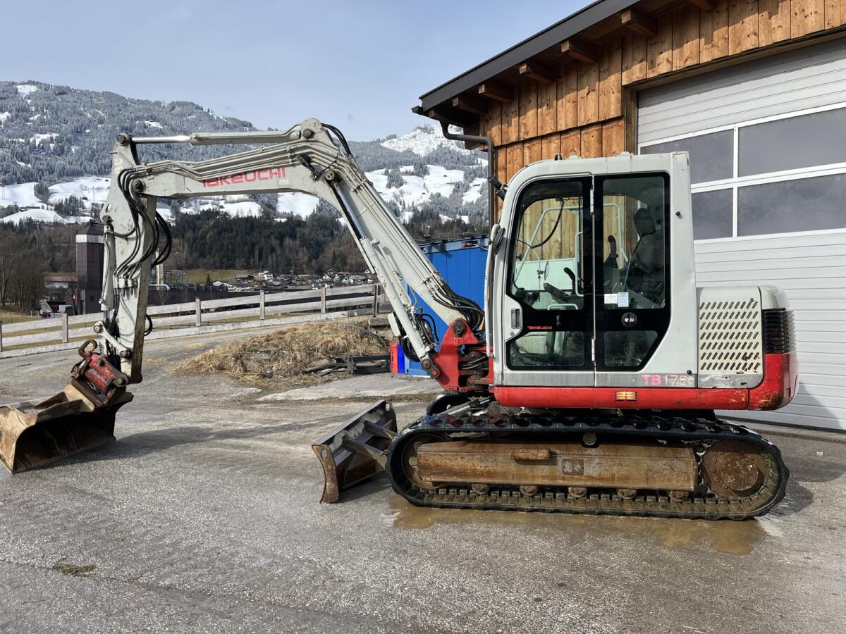 Takeuchi TB175 Bagger Powertilt Martin Bj. 2009 letzte Serie 2
