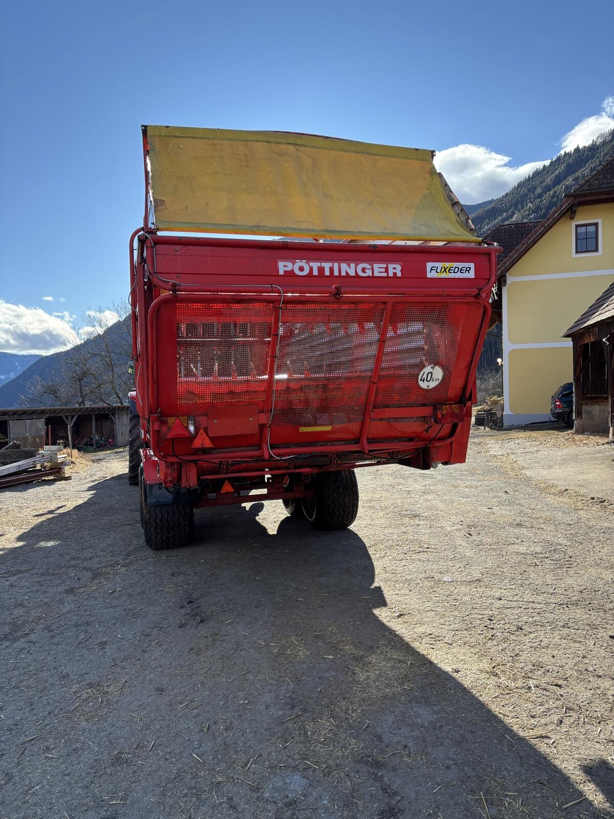 Pöttinger Europrofi Rotorladewagen 2