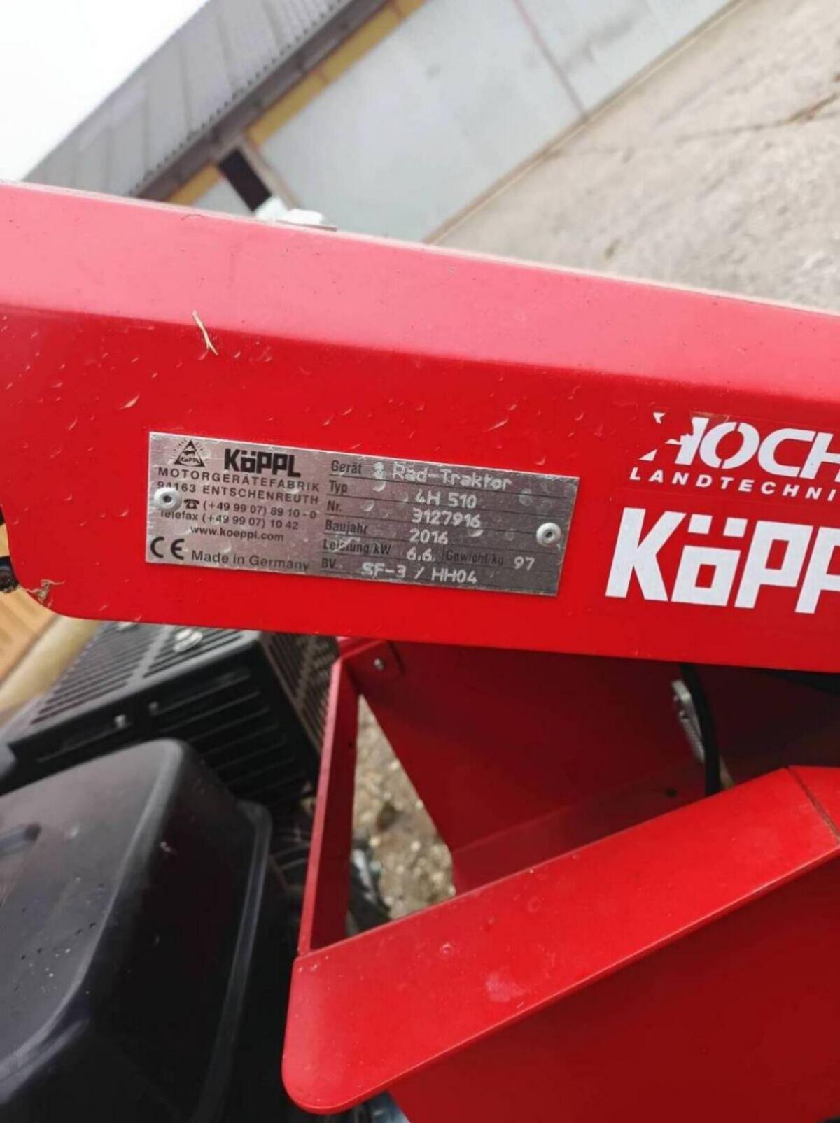 Motormäher Köppl 4H510 3