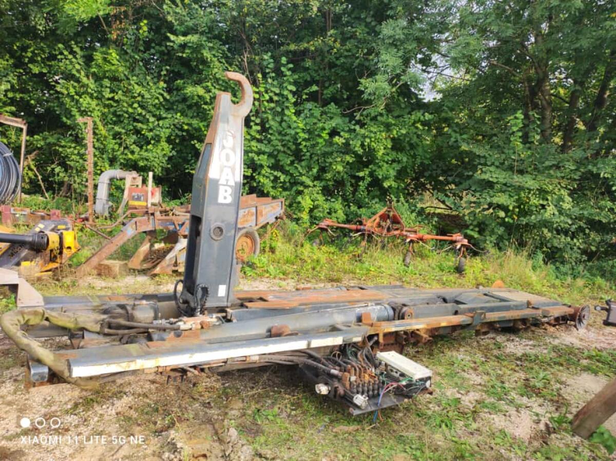 Abrollkipper, Hakenlift Aggregat 2