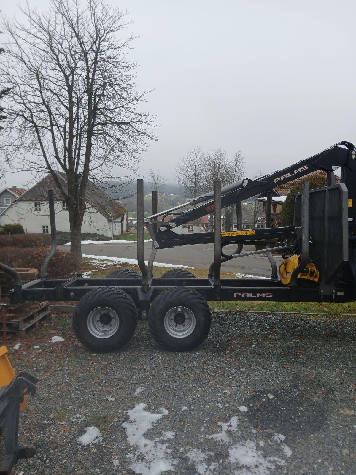 Rückewagen Palms 12t Druckluftbremse 3