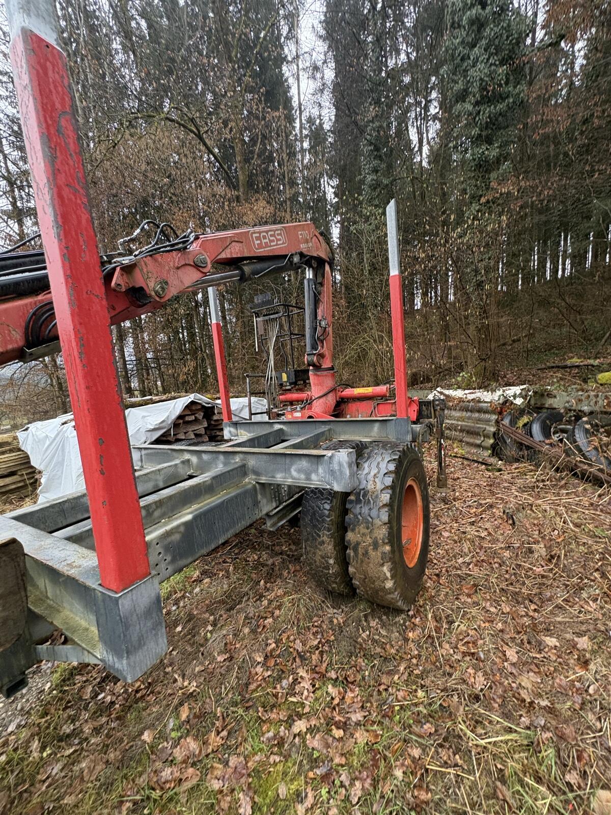 Rückewagen (Eigenbau) 3