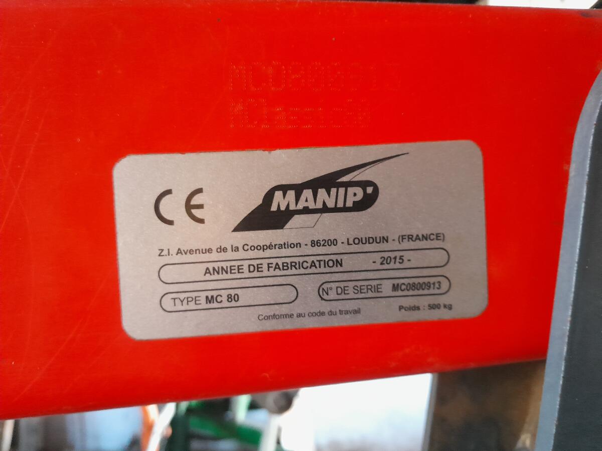 Vollhydr. Frontlader mit Konsole und Stg., MC 80 3