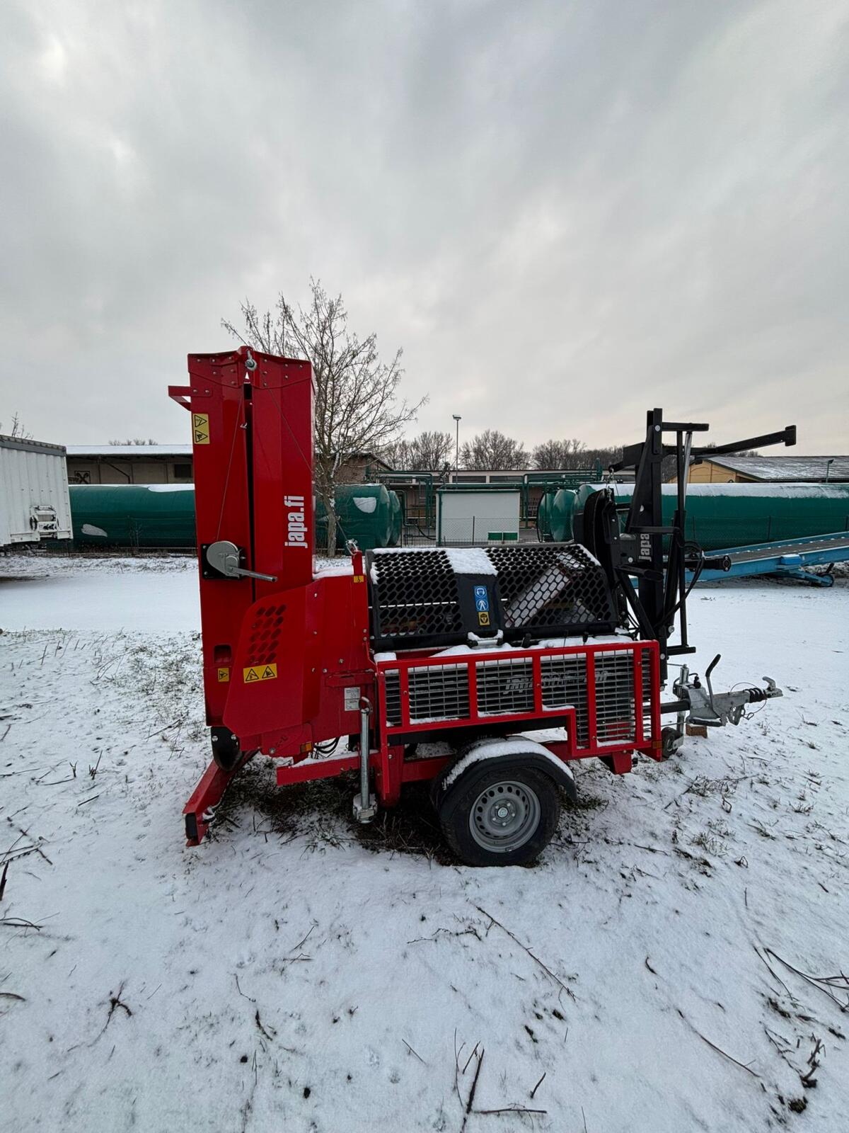 Holzspalter Japa 365Pro+ Road auf Fahrgestell 2