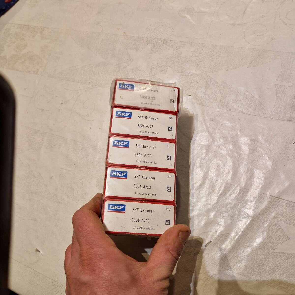 Zweireihige Schrägkugellager SKF 3306 2