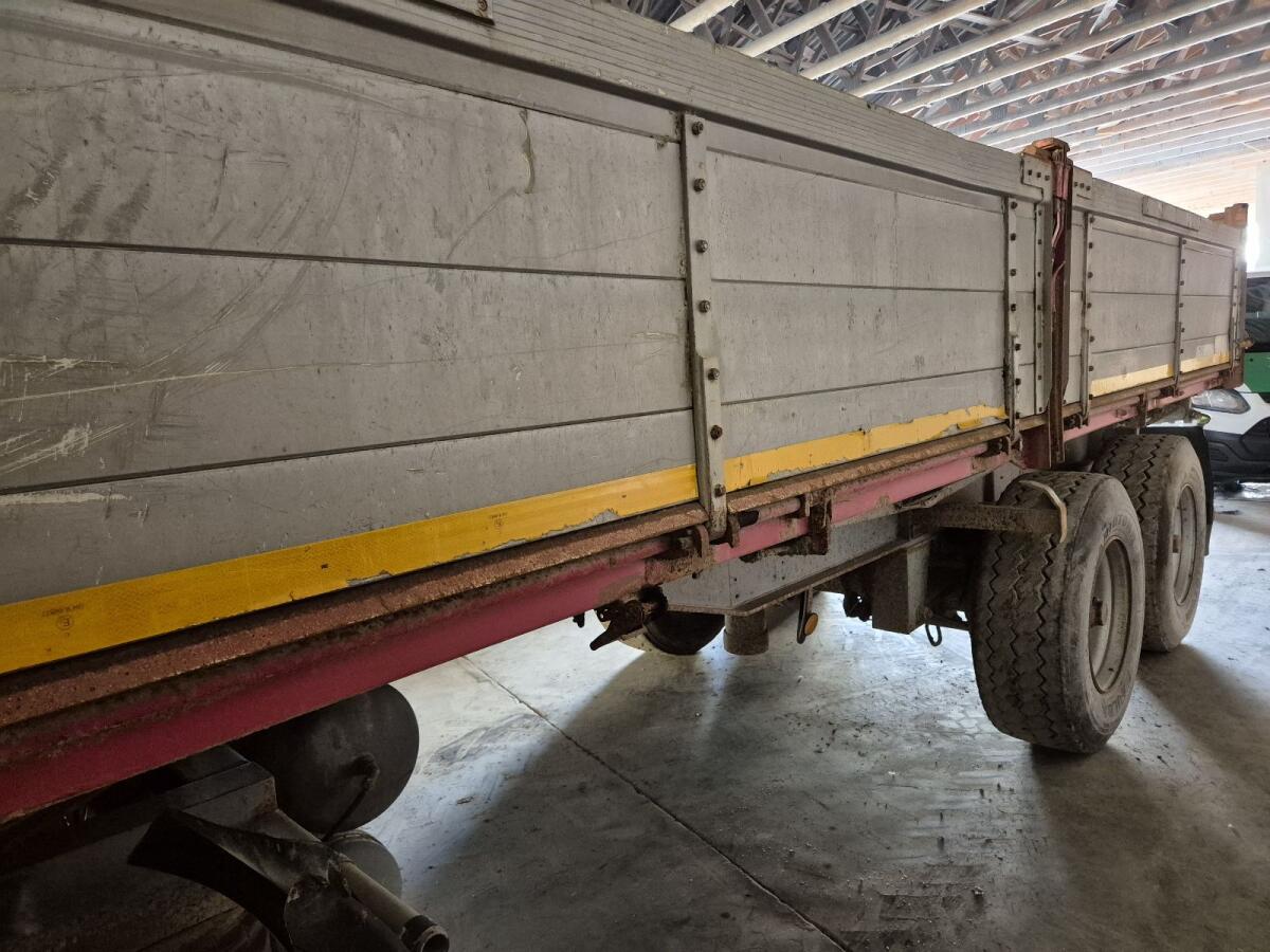 3-Achs 3-Seiten-Kippanhänger 3