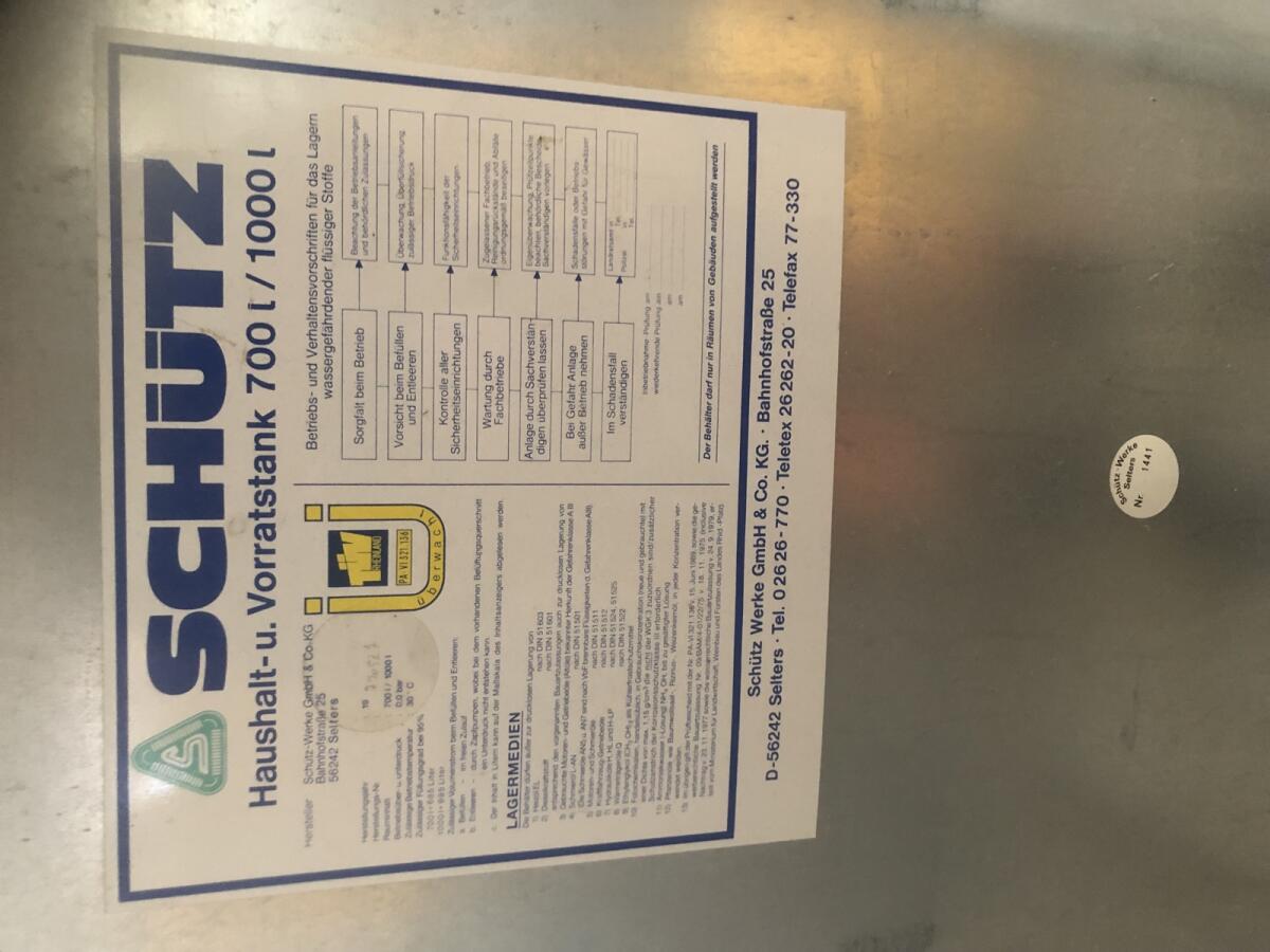 Dieseltank, Tankstelle 2