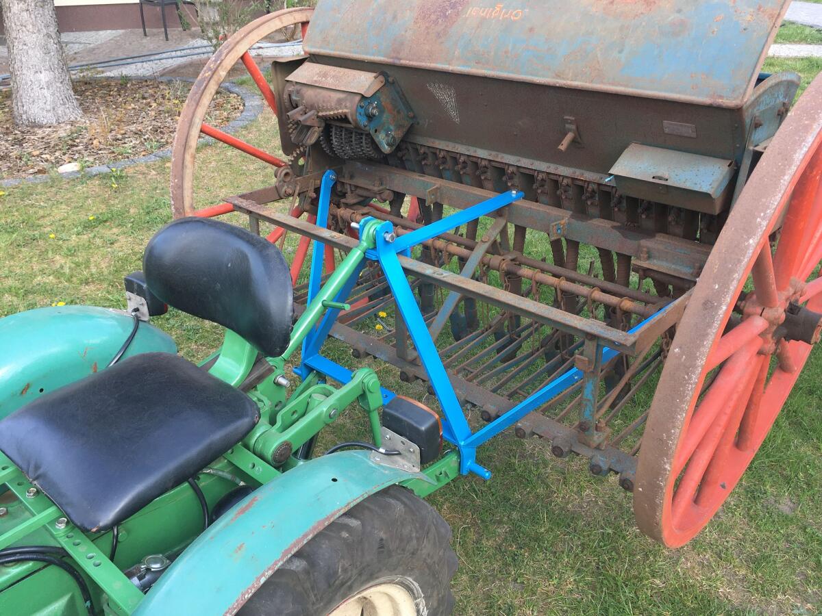 Gespann Drillmaschine Saxonia Typ C KAT1 3