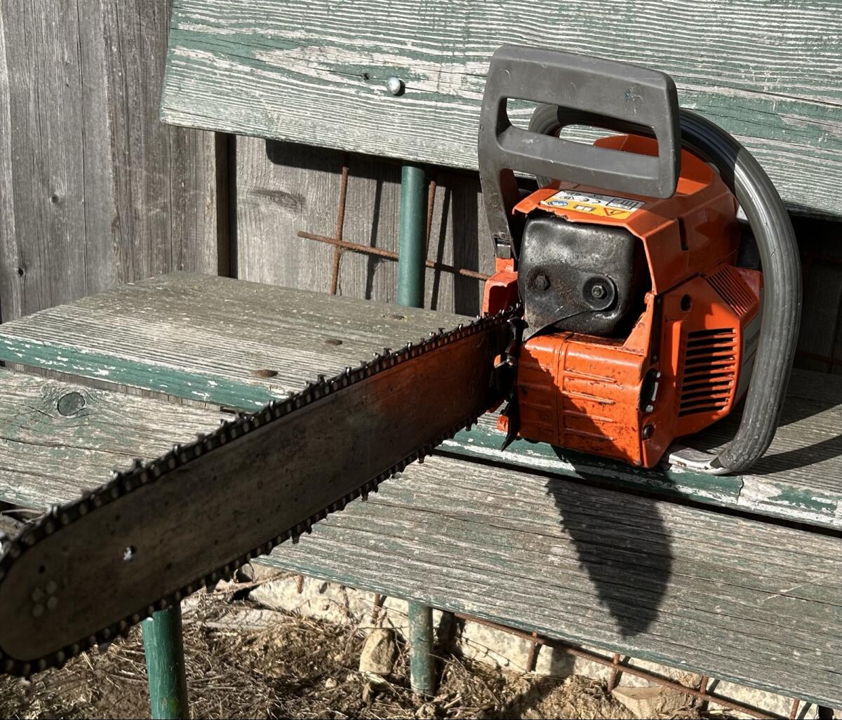 Husqvarna 55 mit 45 cm Schwertlänge 2