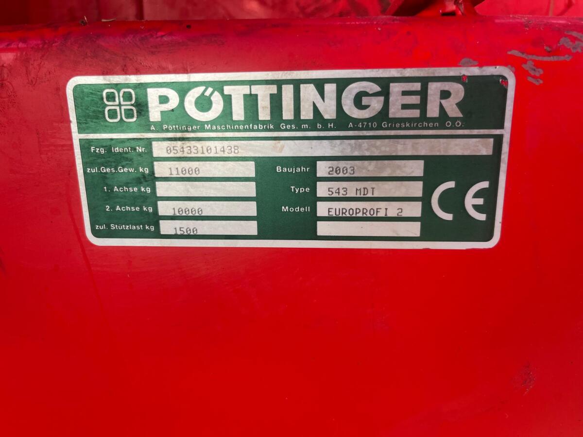 Ladewagen Pöttinger Euro Profi II 2