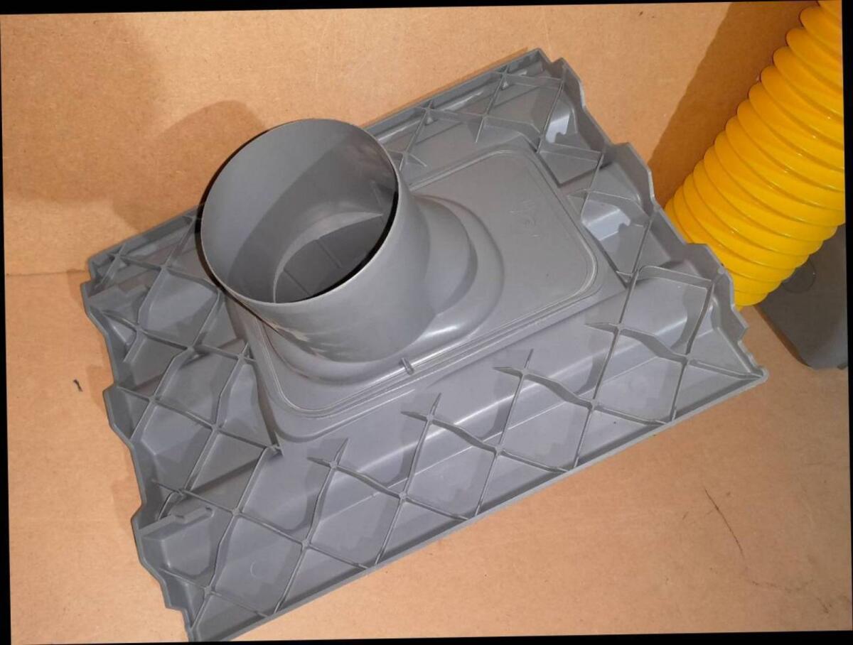 Ergo Entlüfterset, BMD grau, Dachzubehör 2