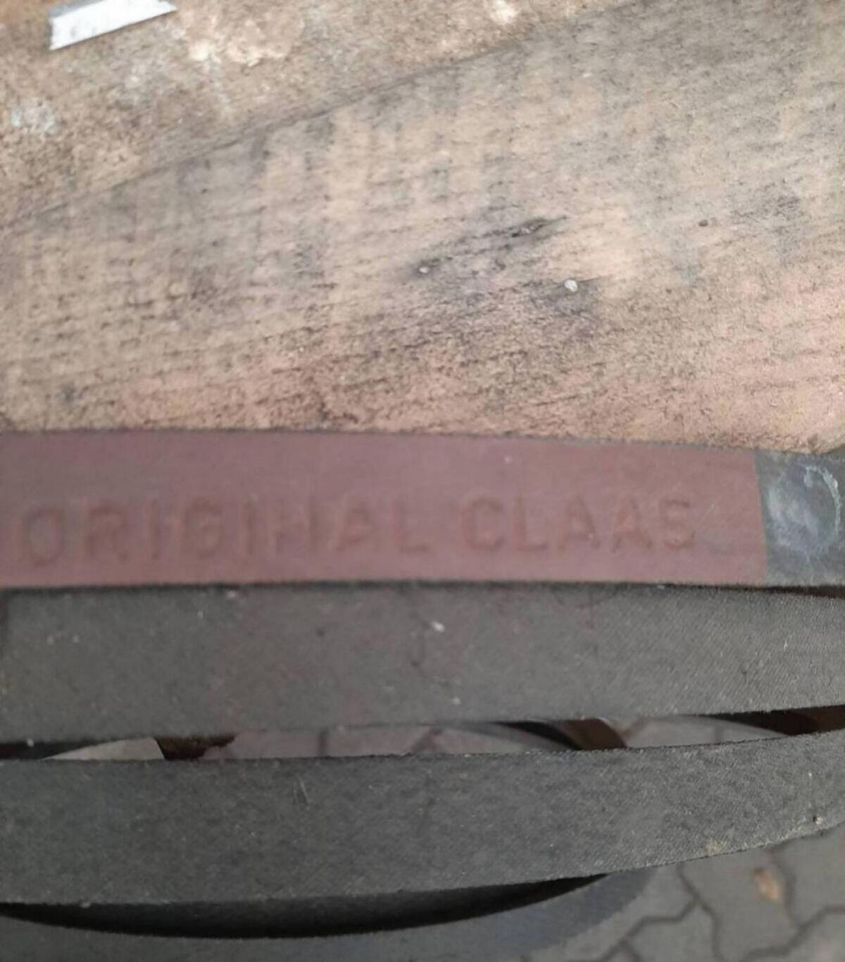 Original Claas Keilriemen Mähdrescher 3