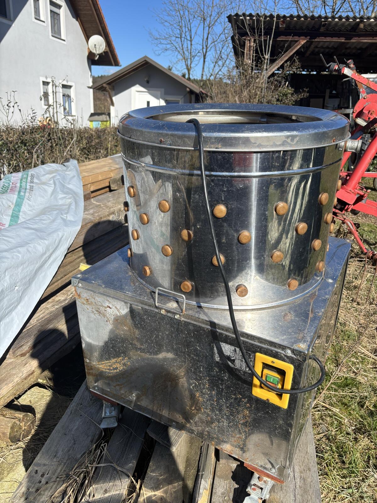 Geflügel Rupfmaschine 3