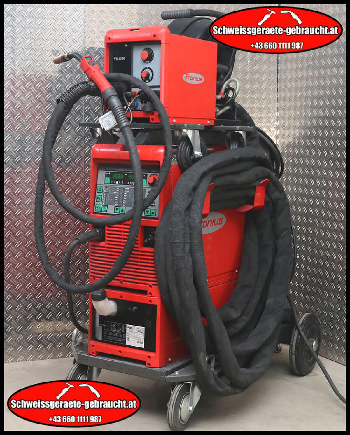 Fronius Schutzgas 400A Pulse TPS 4000 Set 2