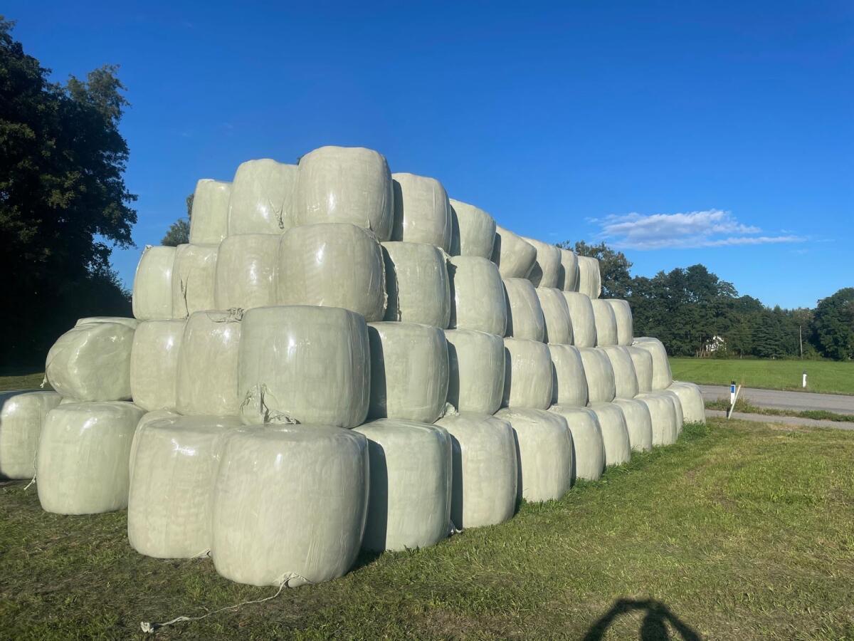 Silageballen, Siliermittel, Kurzschnitt, Mantelfolie, 130 cm 3