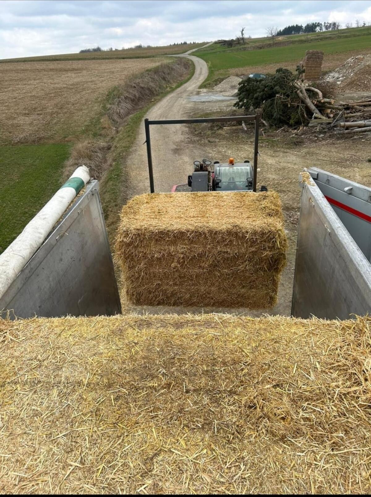 Verkaufe Stroh, Heu, Silageballen und Luzernenheu 2