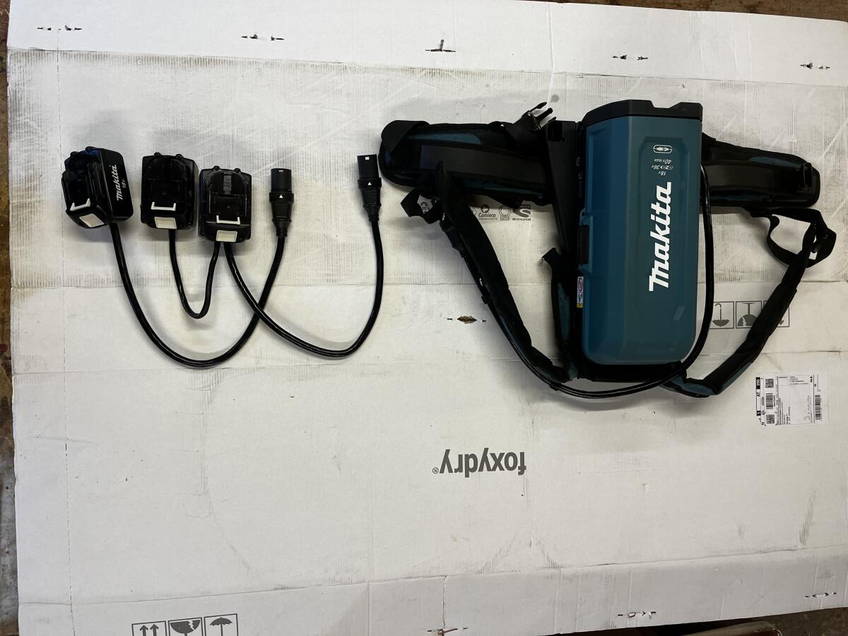 Makita Akku Back Pack 3