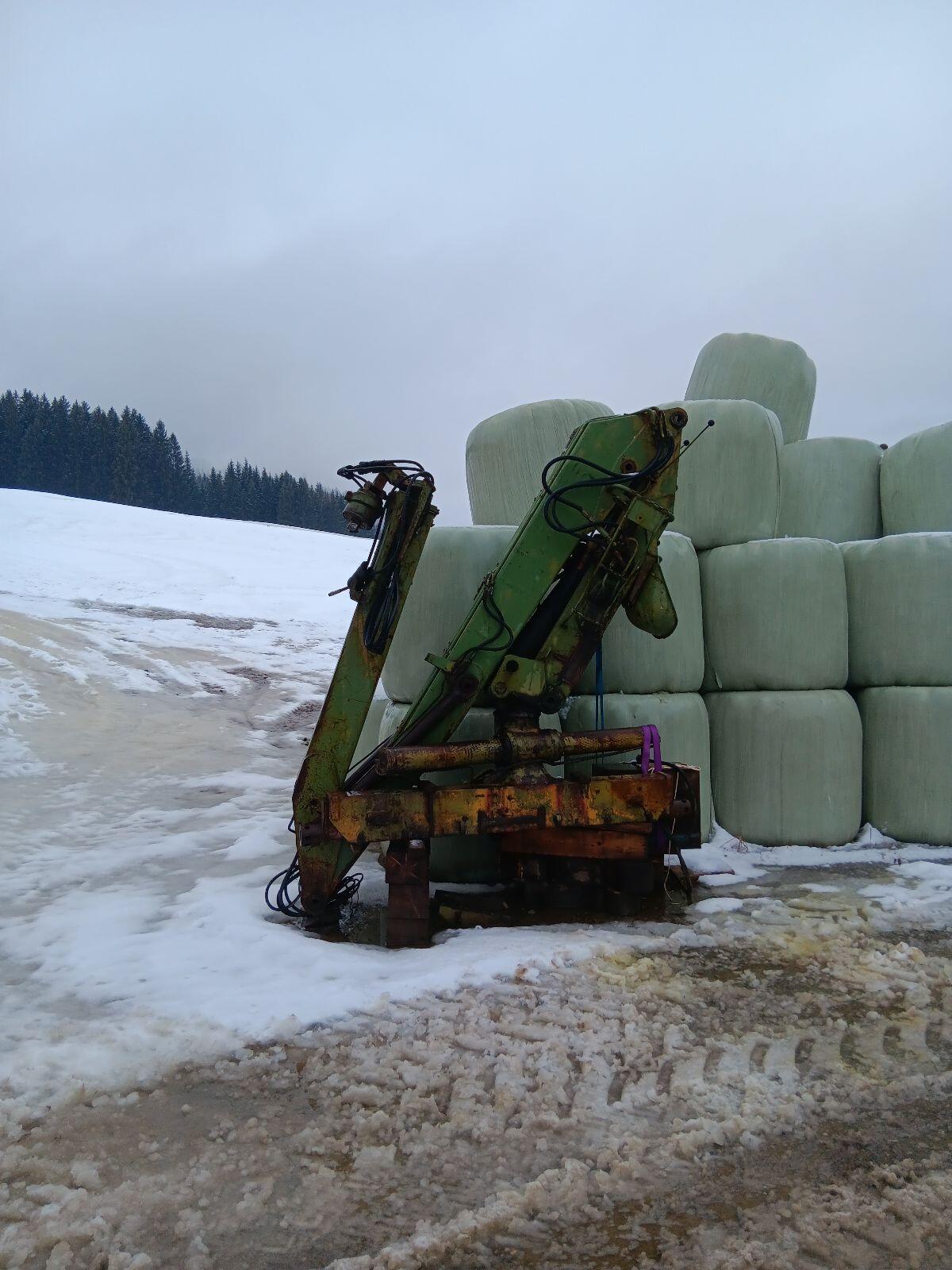 Holzkran Forstkran Kran 2