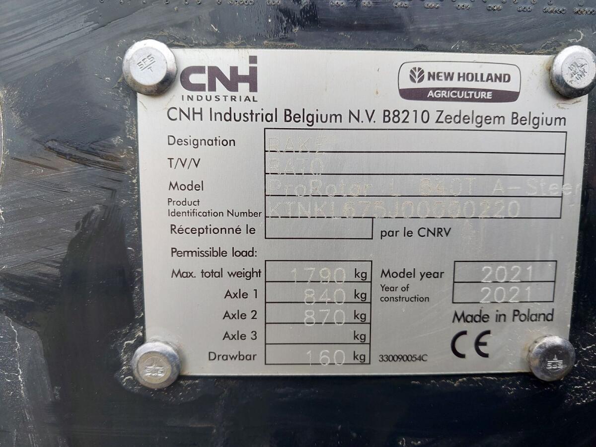 New Holland Prorotor L 640T 2