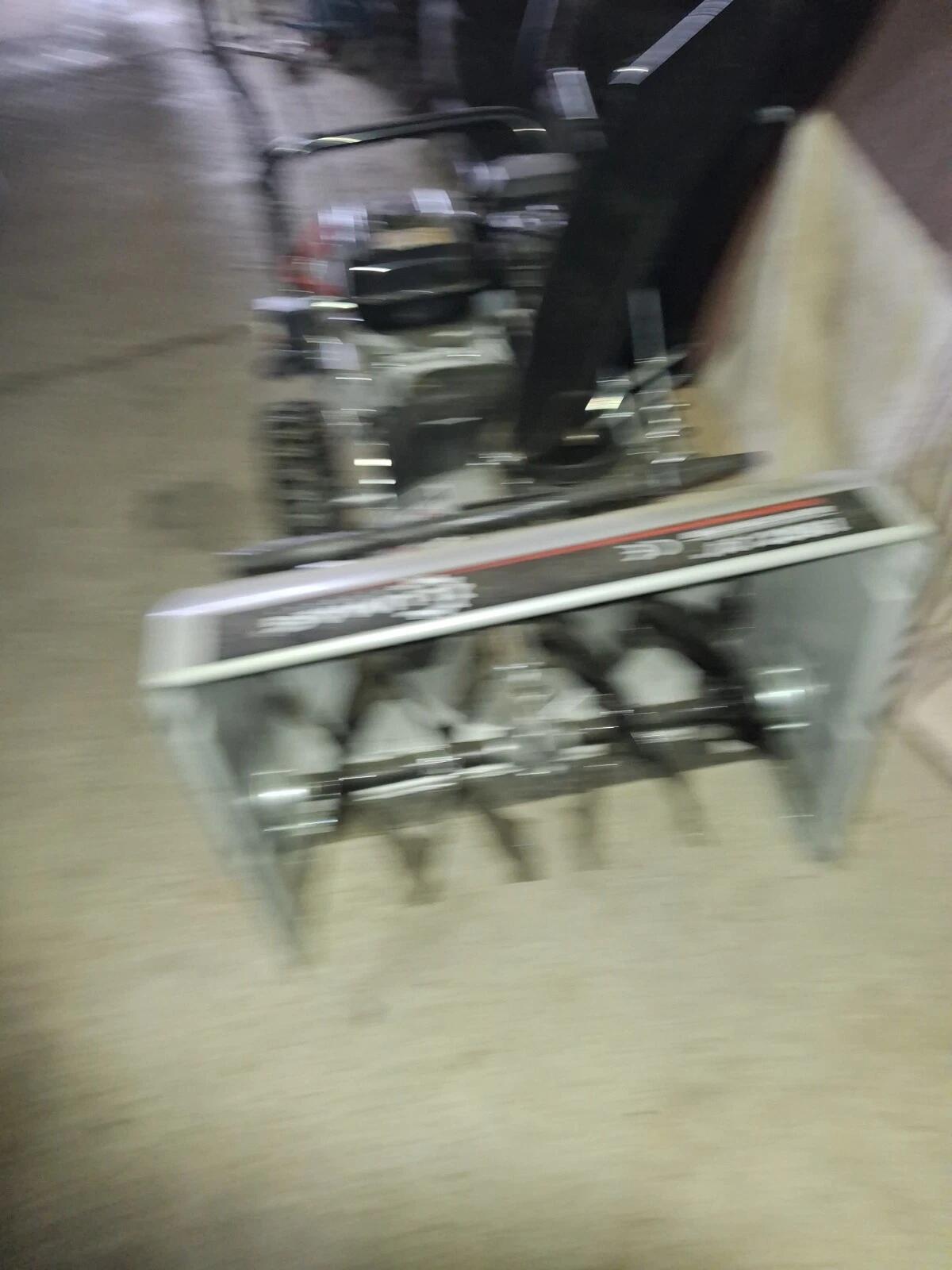 Schneefräse Lumag Benzin 2