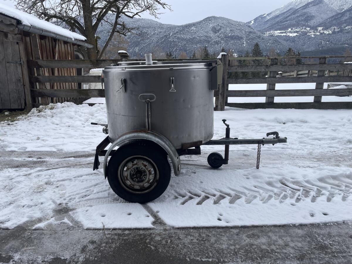 Milchtank mit Kühlung 2