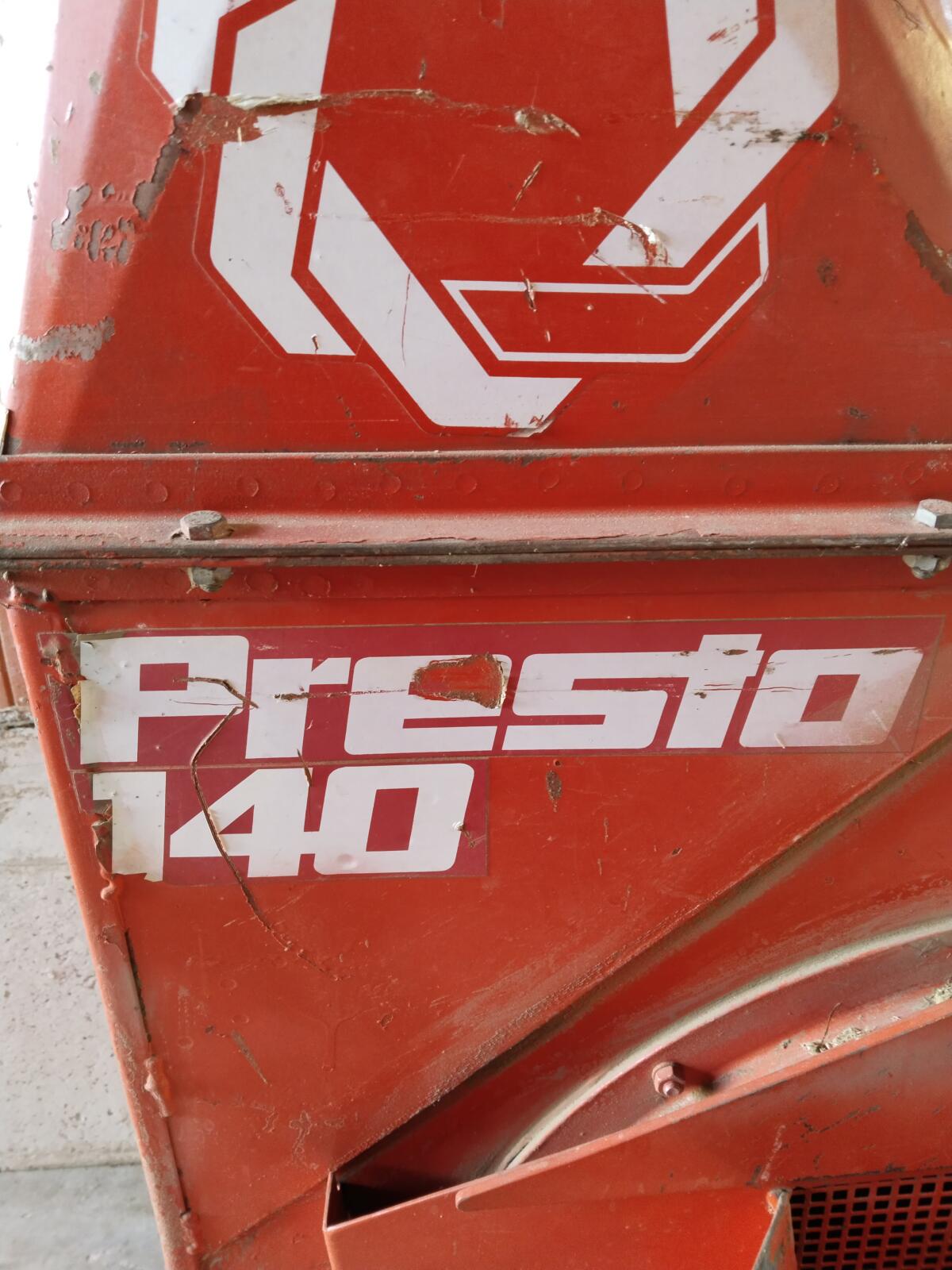Hackschnitzelgebläse Presto 140 3