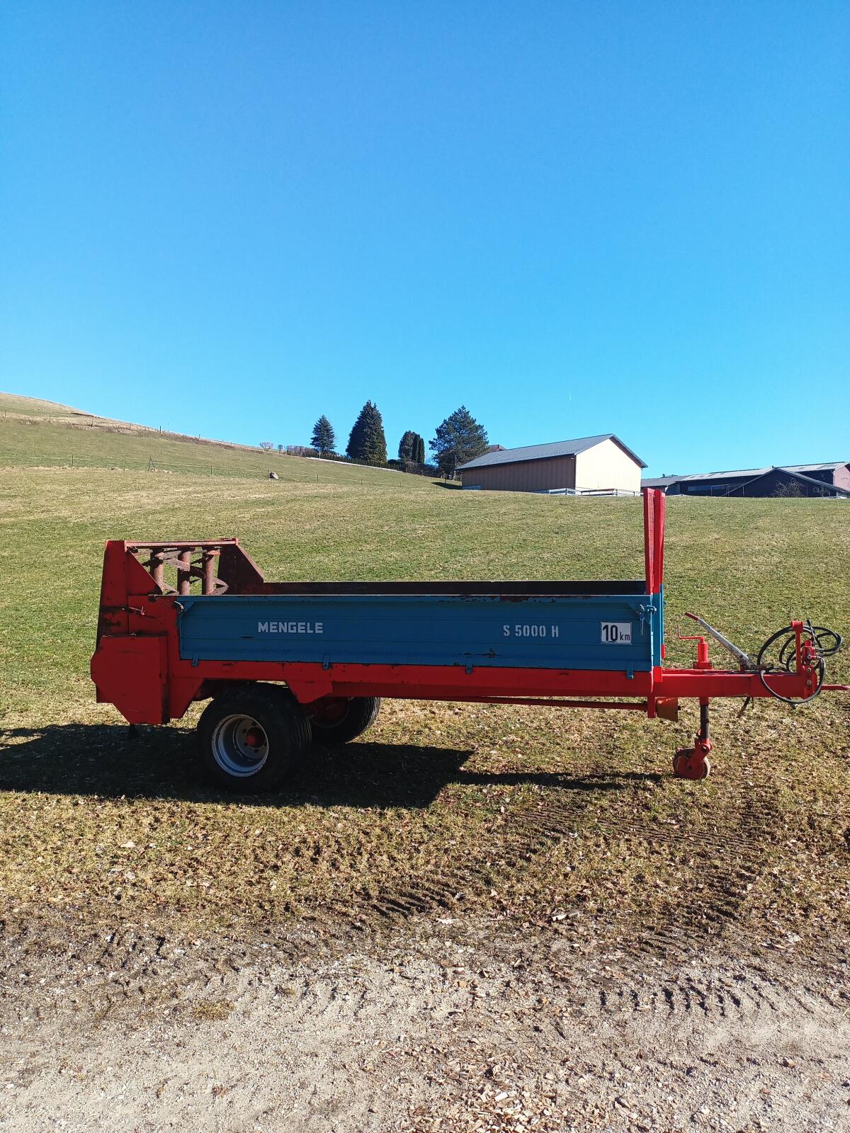 Mengele Miststreuer S5000H 2