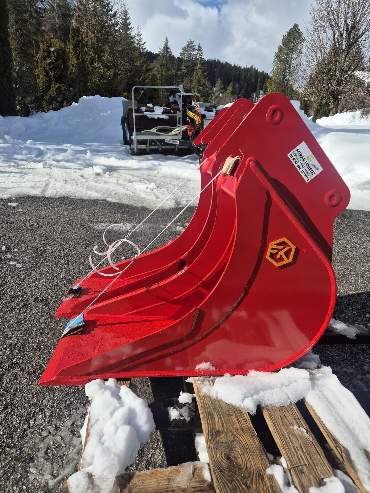 Baggerlöffel 400 mm Martin Geel. 3