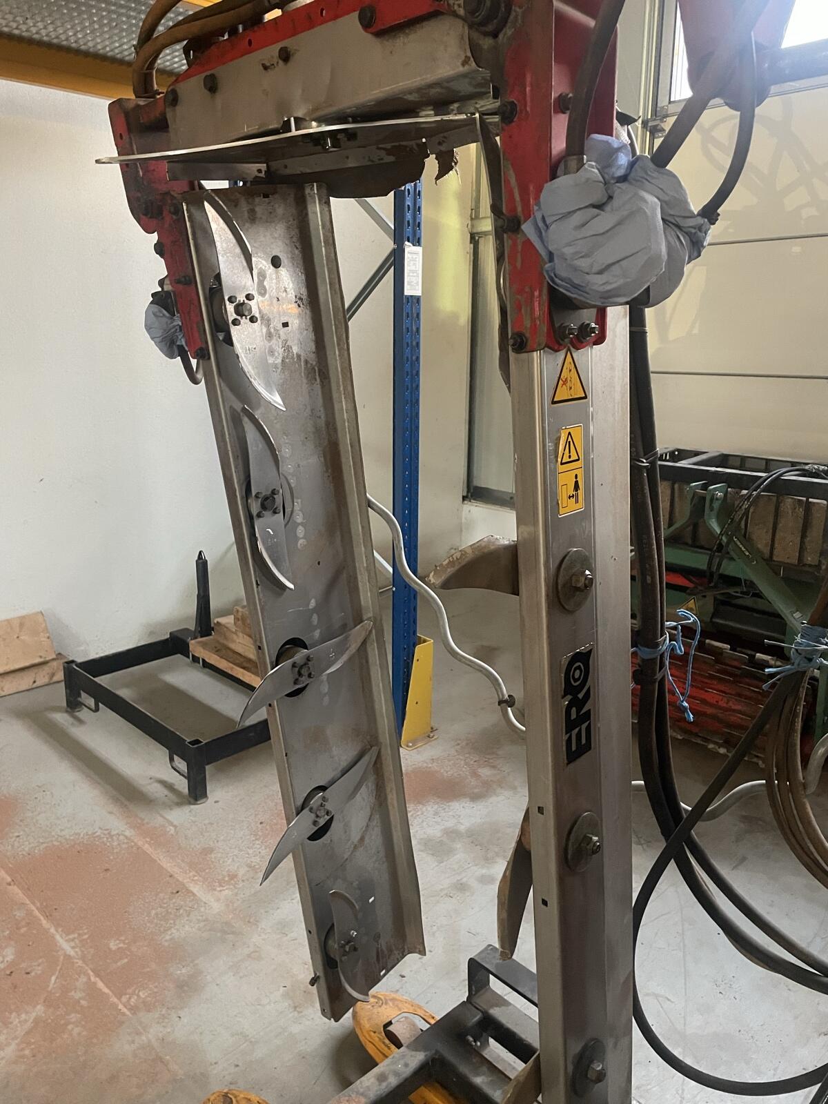 ERO Laubschneider 1-reihig überzeilig, Bj. 2010 2