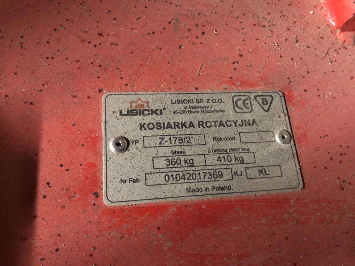 Verkaufe Trommelmähwerk Lisicki Z-178/2 2
