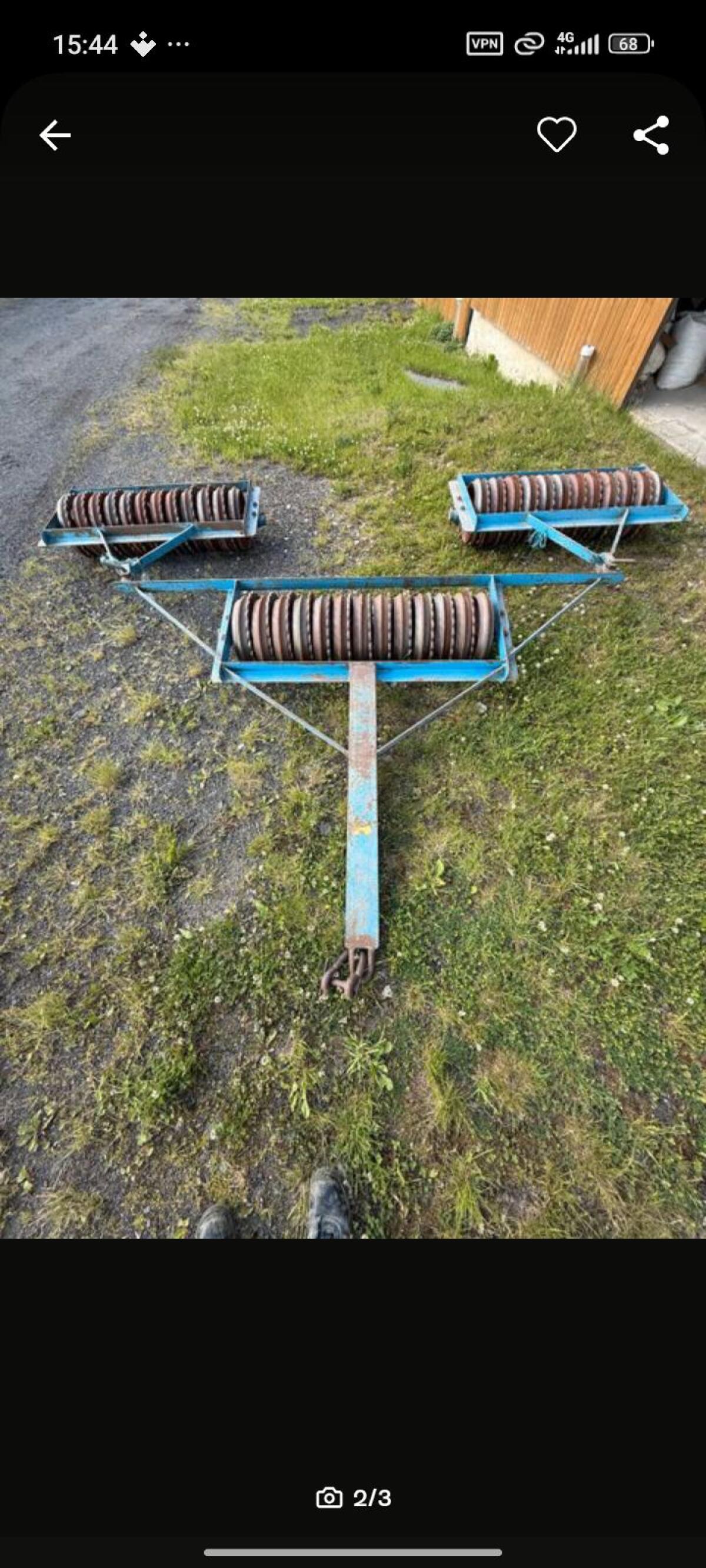 Cambridge-Walze, Sternwalze, 4 m 2