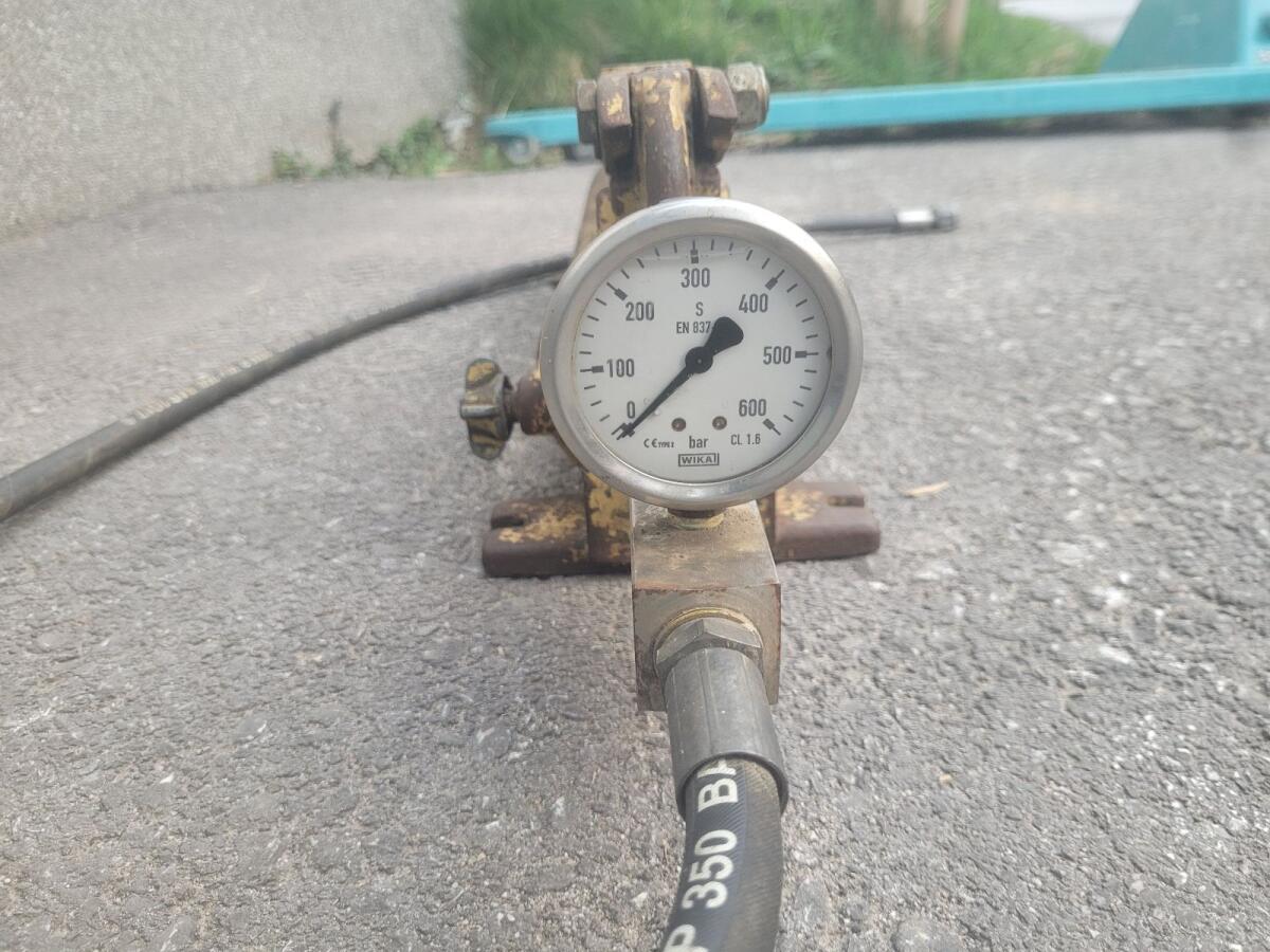 Hydraulikhandpumpe 600 bar 3