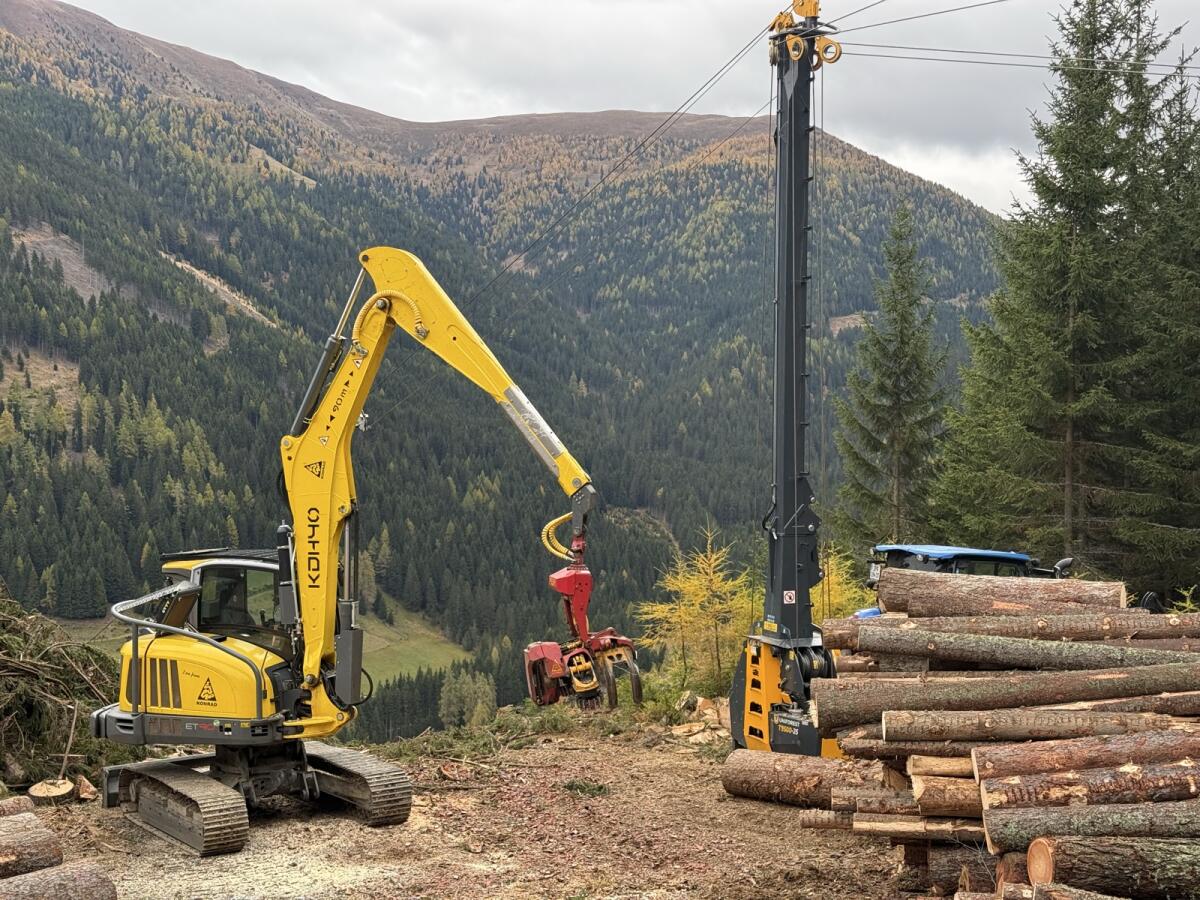 Prozessorbagger KDH-40 2