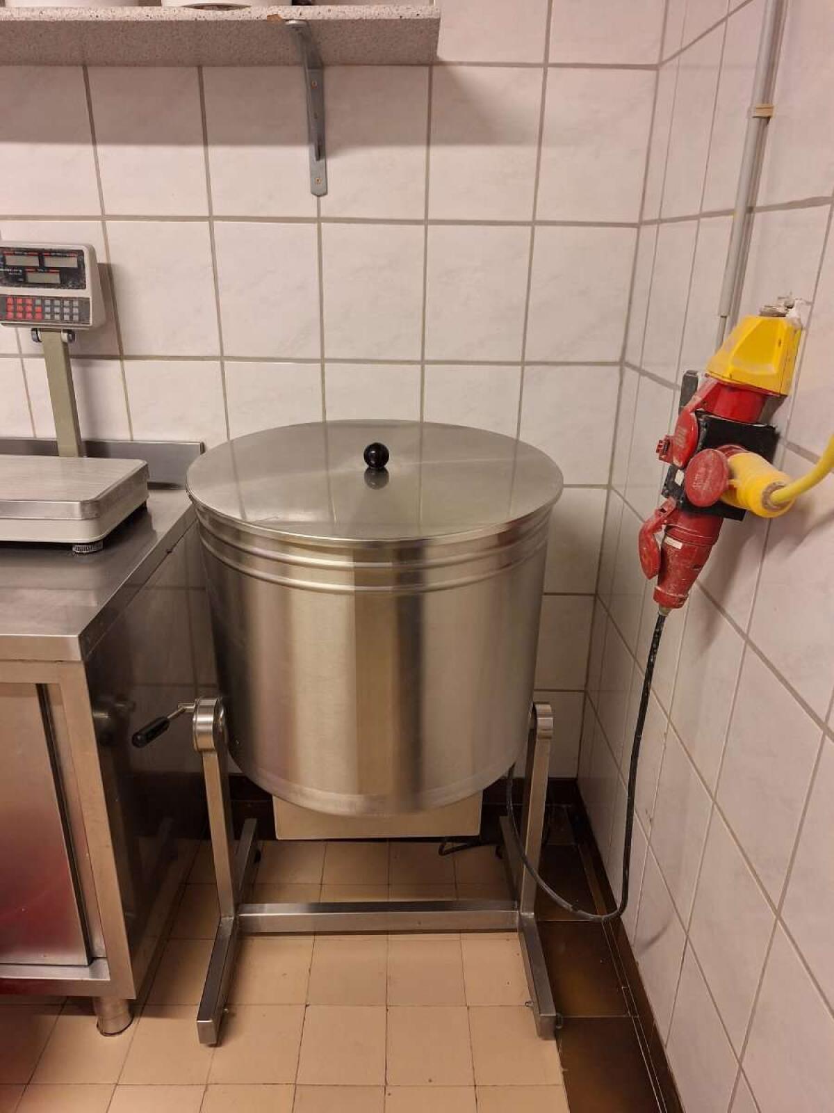 Knetmaschine Edelstahl 100 l 3