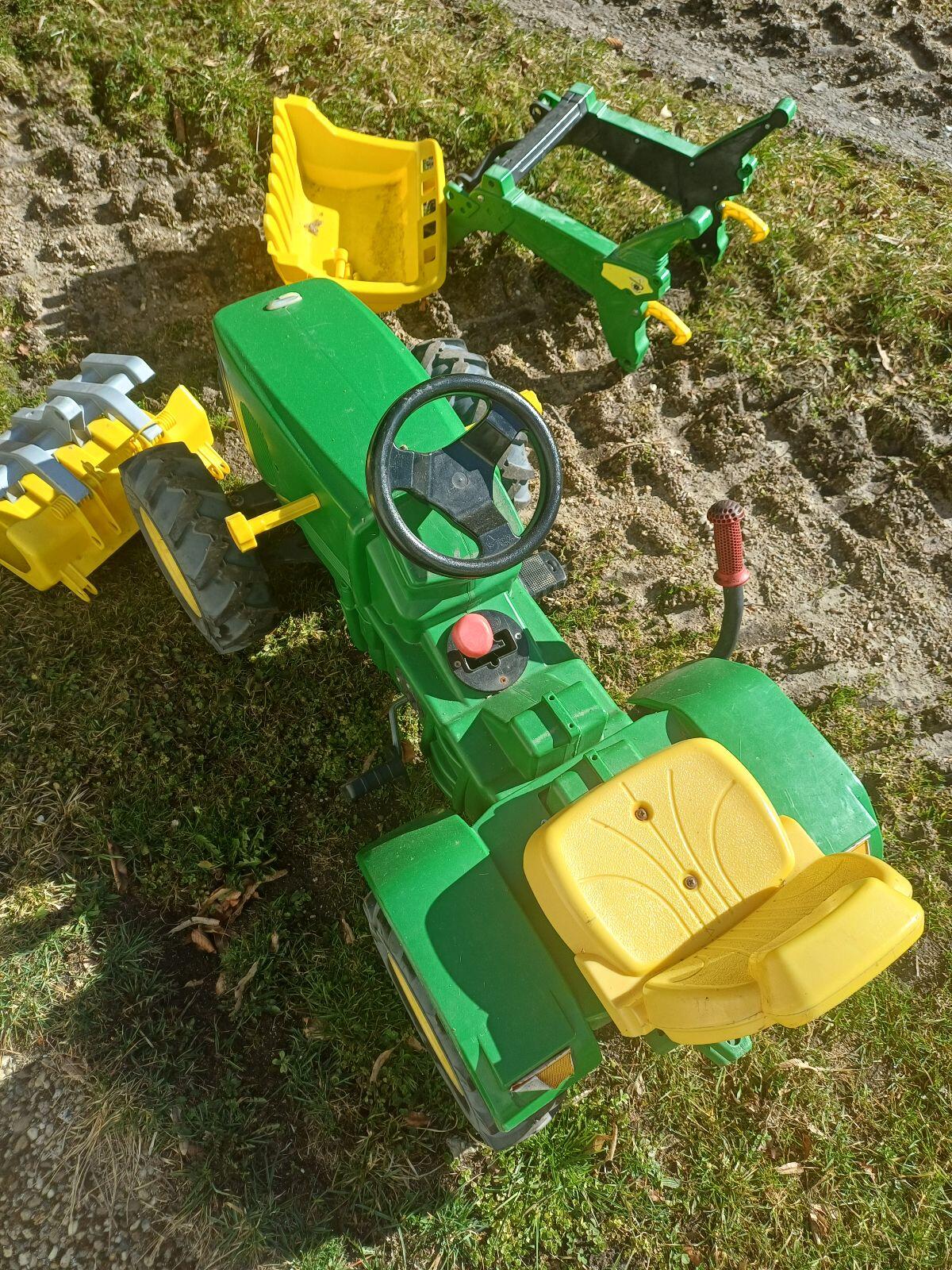 Trettraktor mit Luftreifen 2