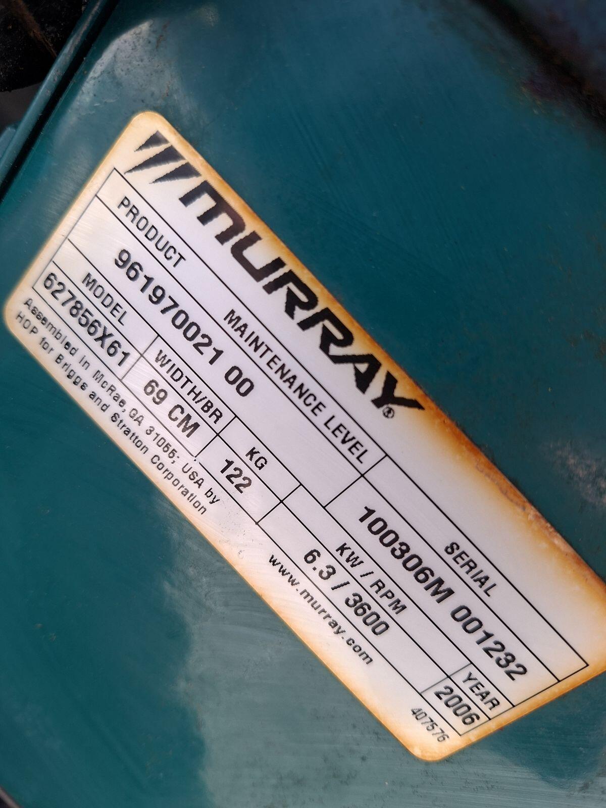 Murray Ultra Schneefräse (Handstarter & el. Starter) 3