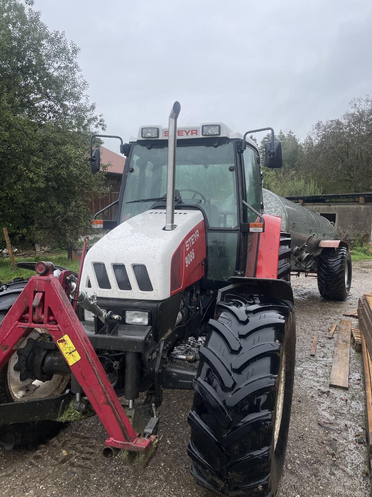 Edelstahl Auspuff Steyr 2