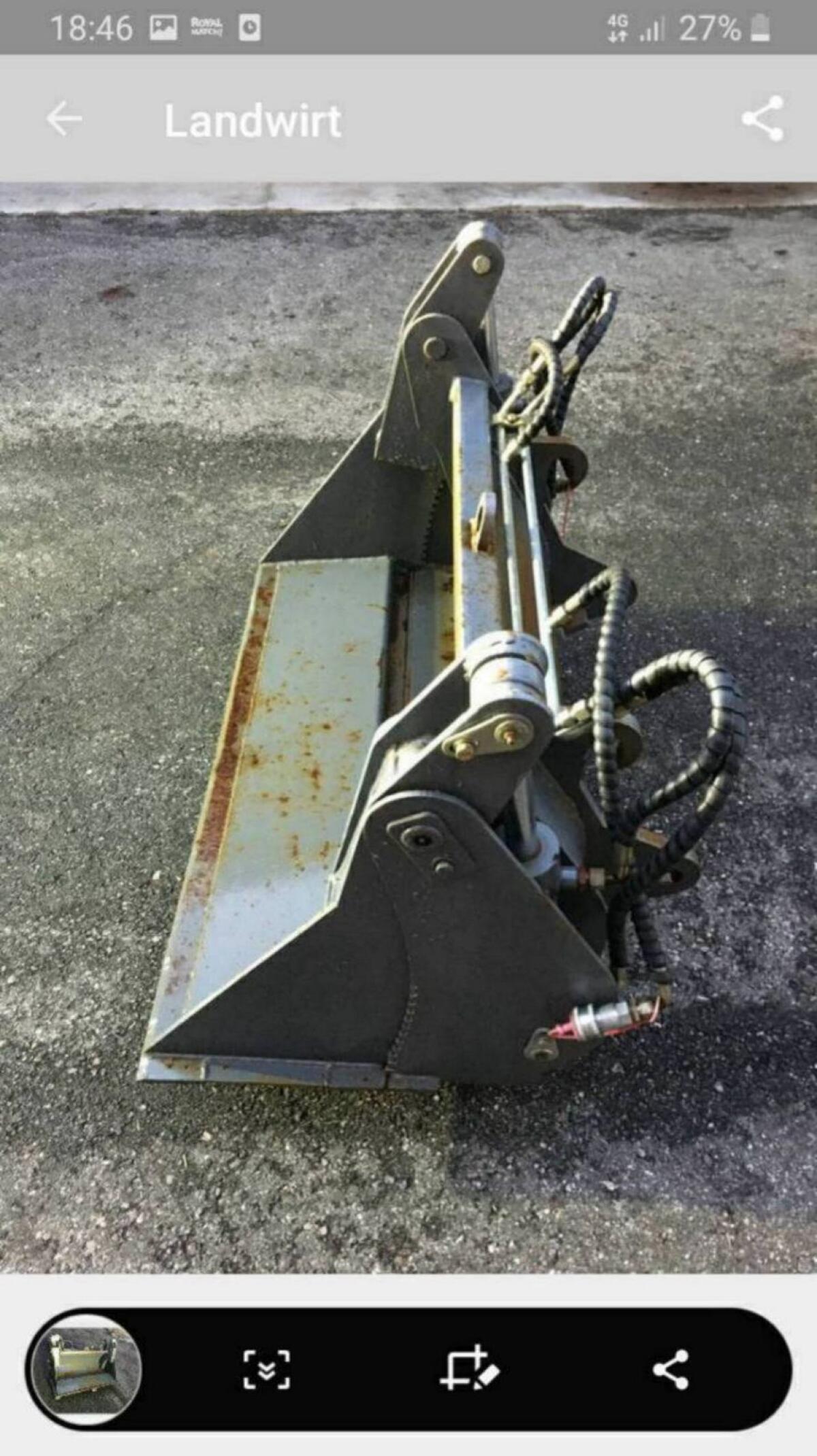 Schaufel 4/1 mit Weidemann-Aufnahme 2