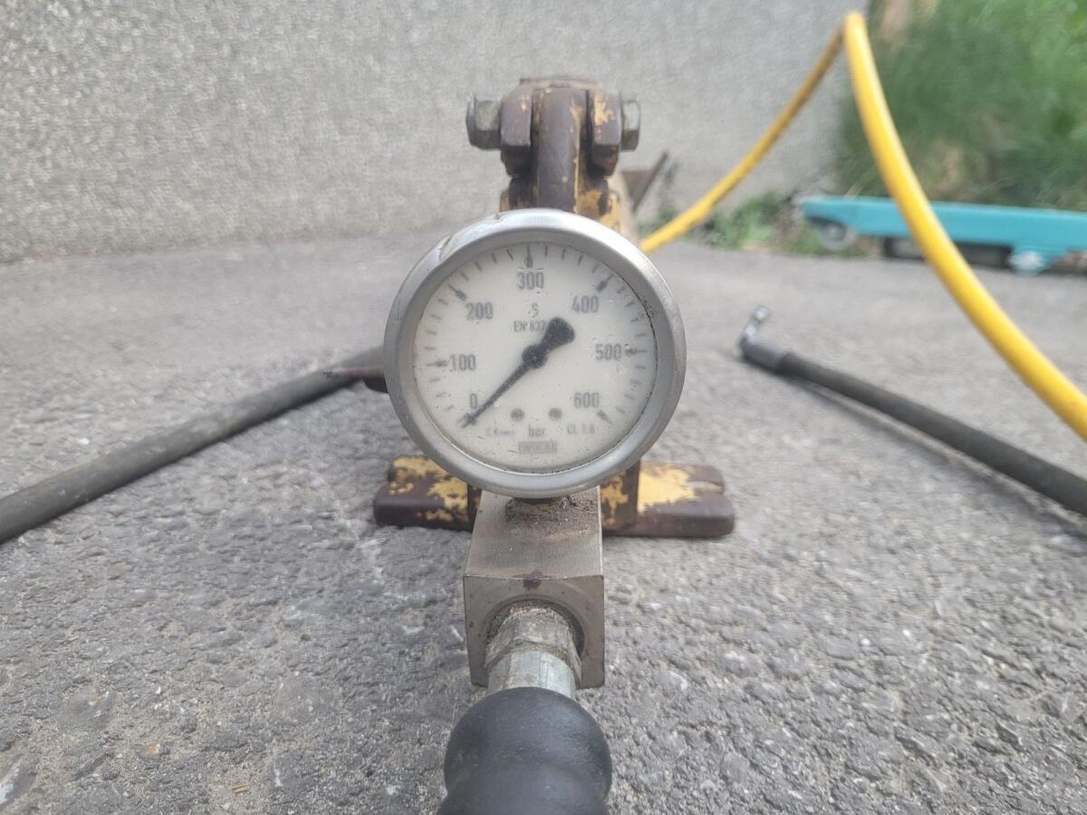 Hydraulikhandpumpe 600 bar 3