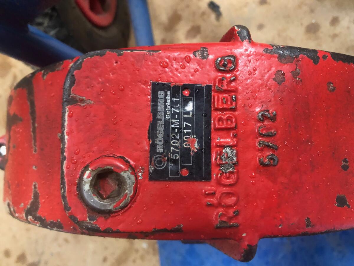 Getriebe für Biber 80 Hacker 2