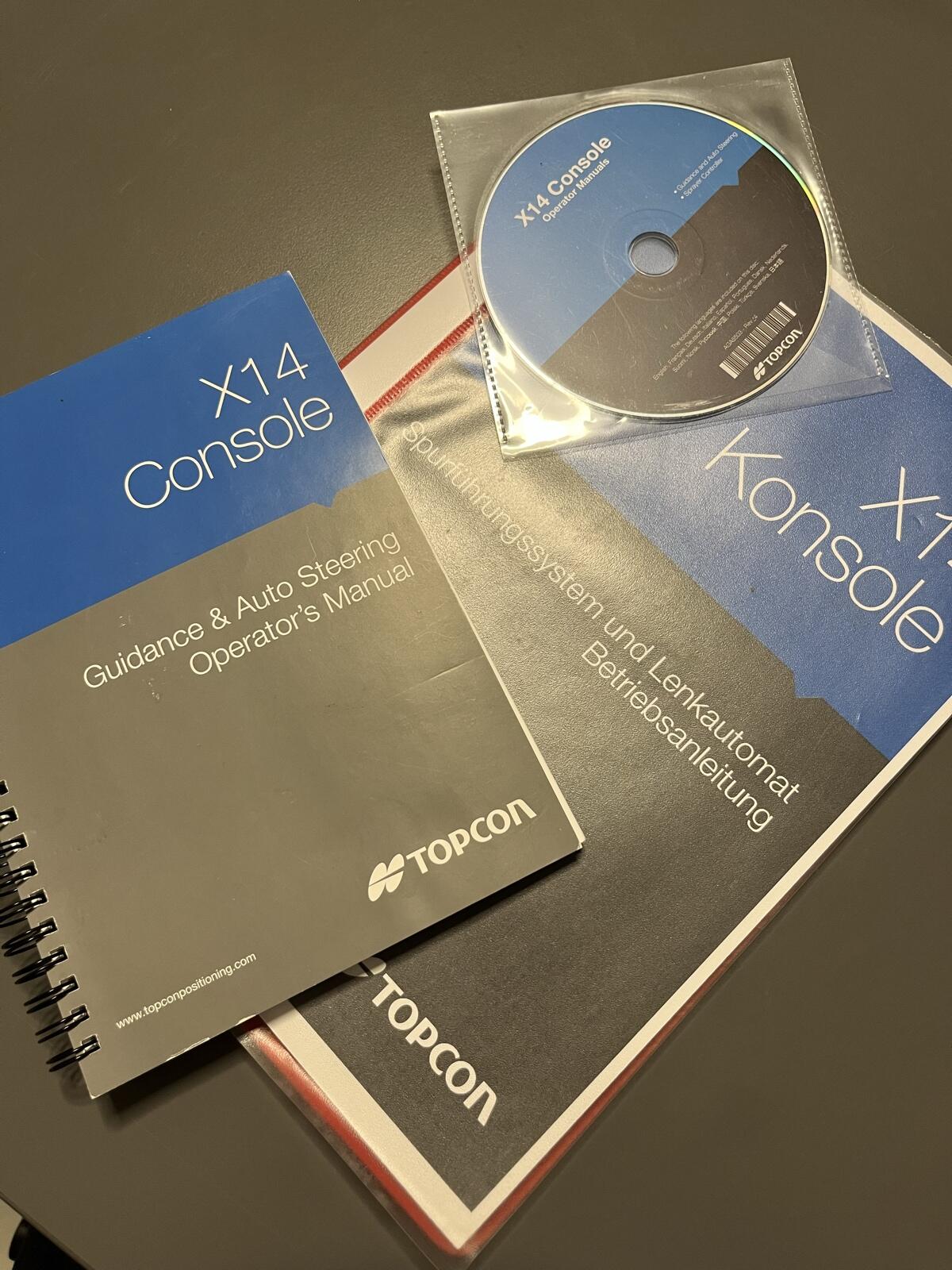 Topcon X14 und SGR-1 inkl. Kabelbaum und Betriebsanleitung 2